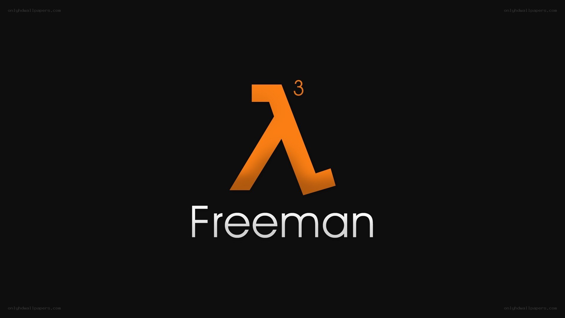 Freeman logo with lambda symbol