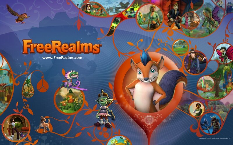 FreeRealms game promotional art