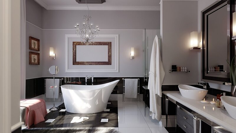 Freestanding Bathtub — White