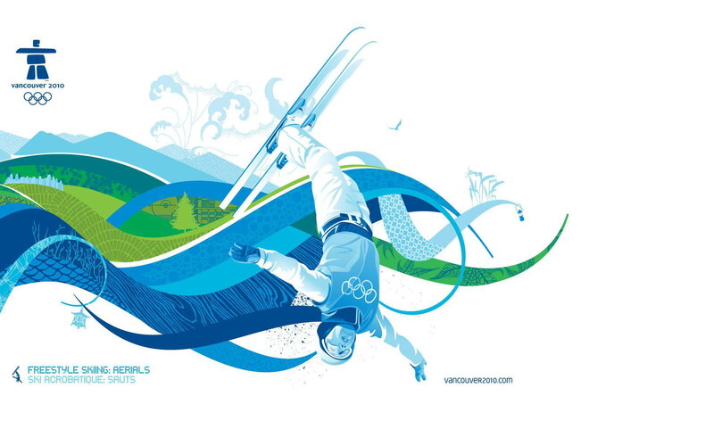 Freestyle skiing aerials
