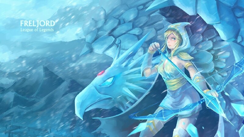 Freljord champion artwork