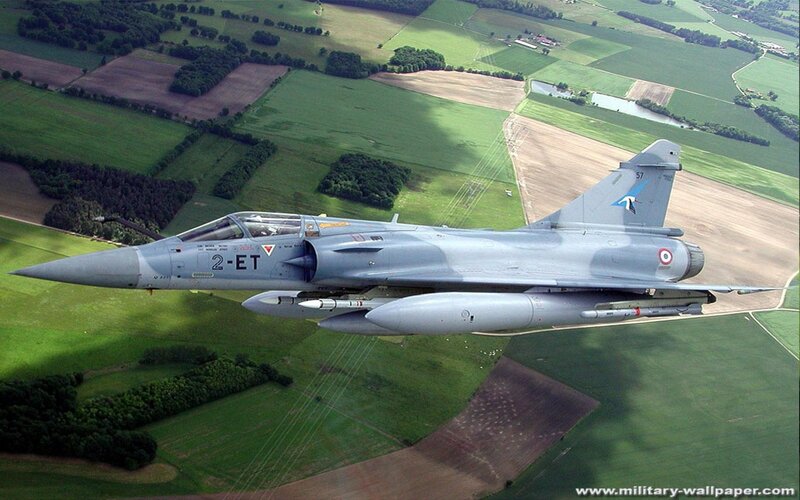 French Fighter Jet — Gray
