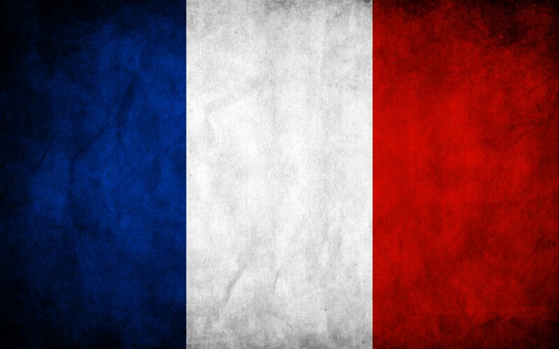 French Flag — Blue, Patriotic