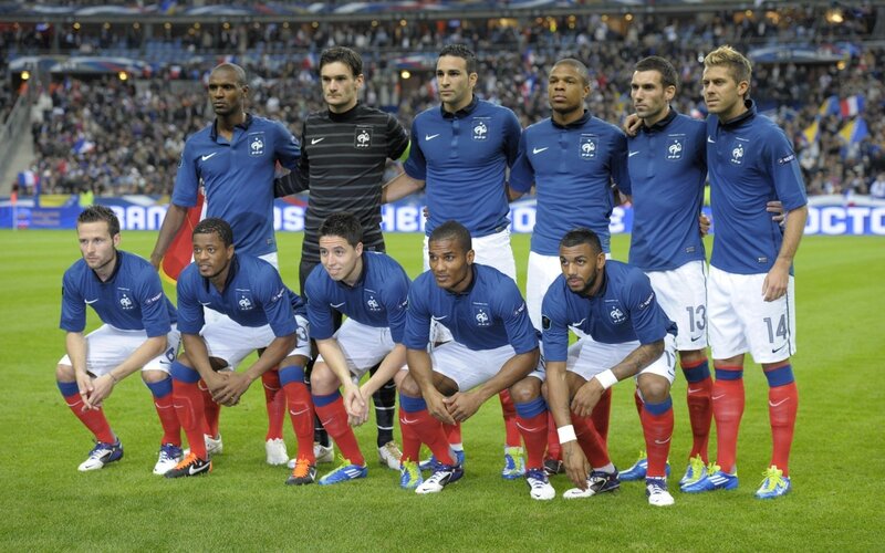 French Football Team — Blue