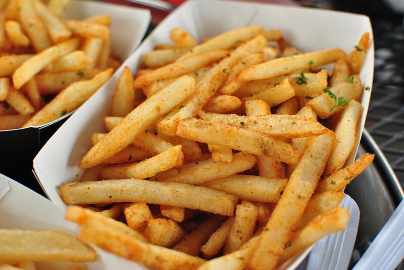 French Fries in a Box