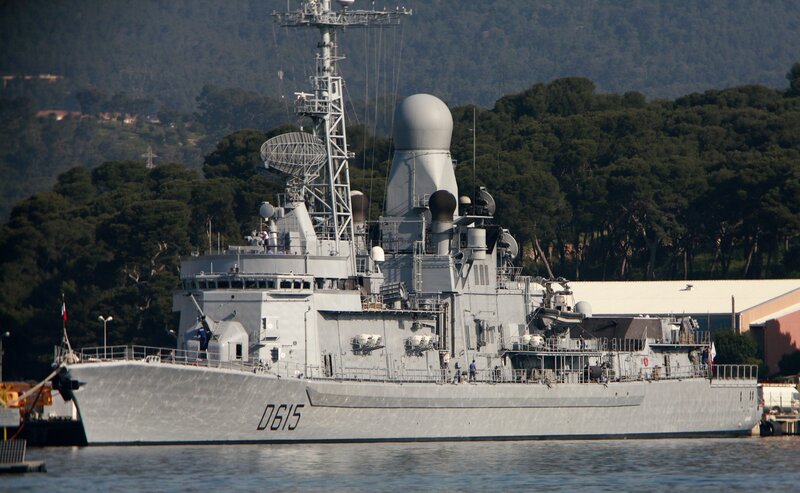 French frigate D615