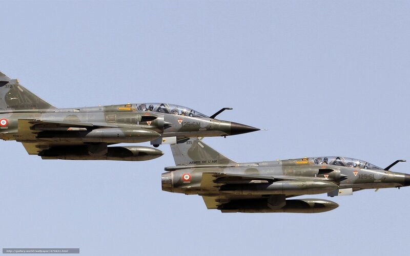 French jets in formation