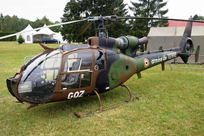 French Military Helicopter
