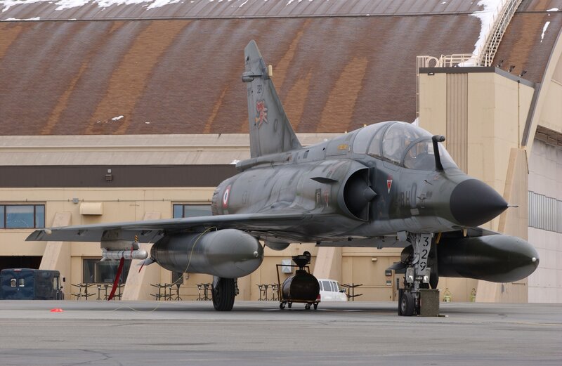French Mirage 2000 fighter jet