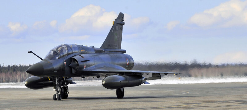 French Mirage 2000 on runway