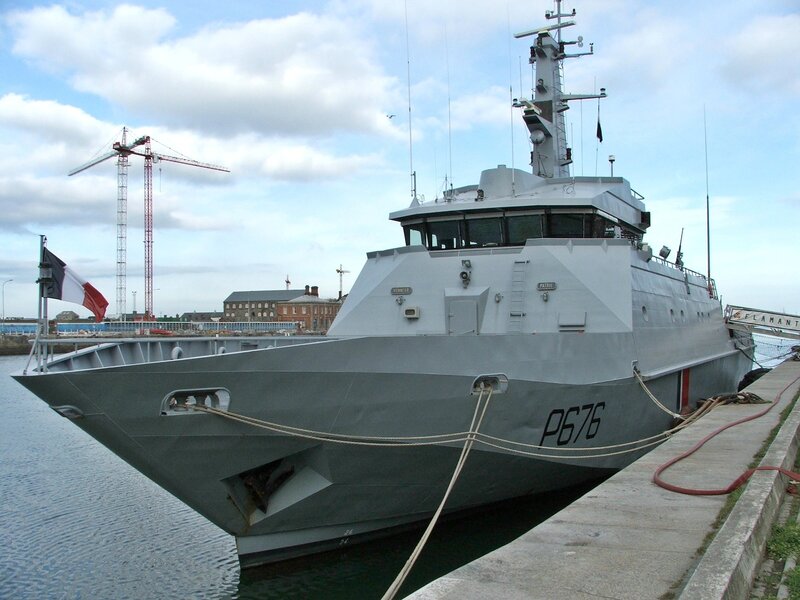 French Naval Patrol Boat — Gray