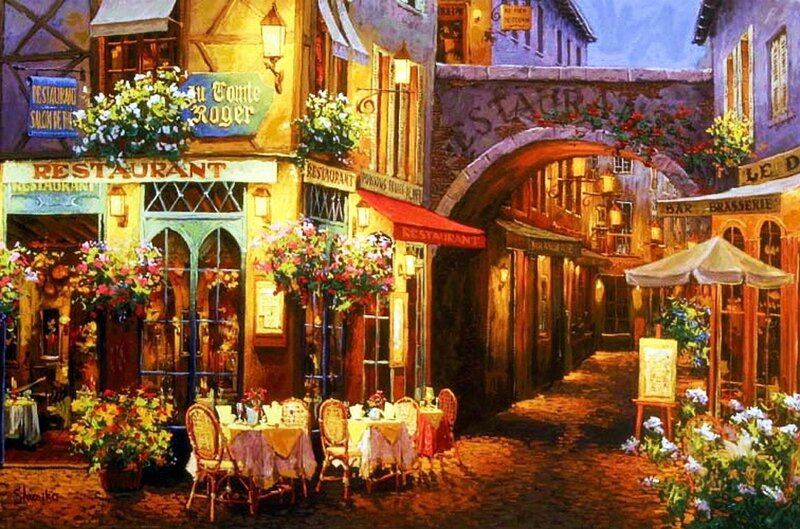 French Restaurant Alley