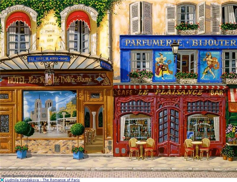 French Street Scene