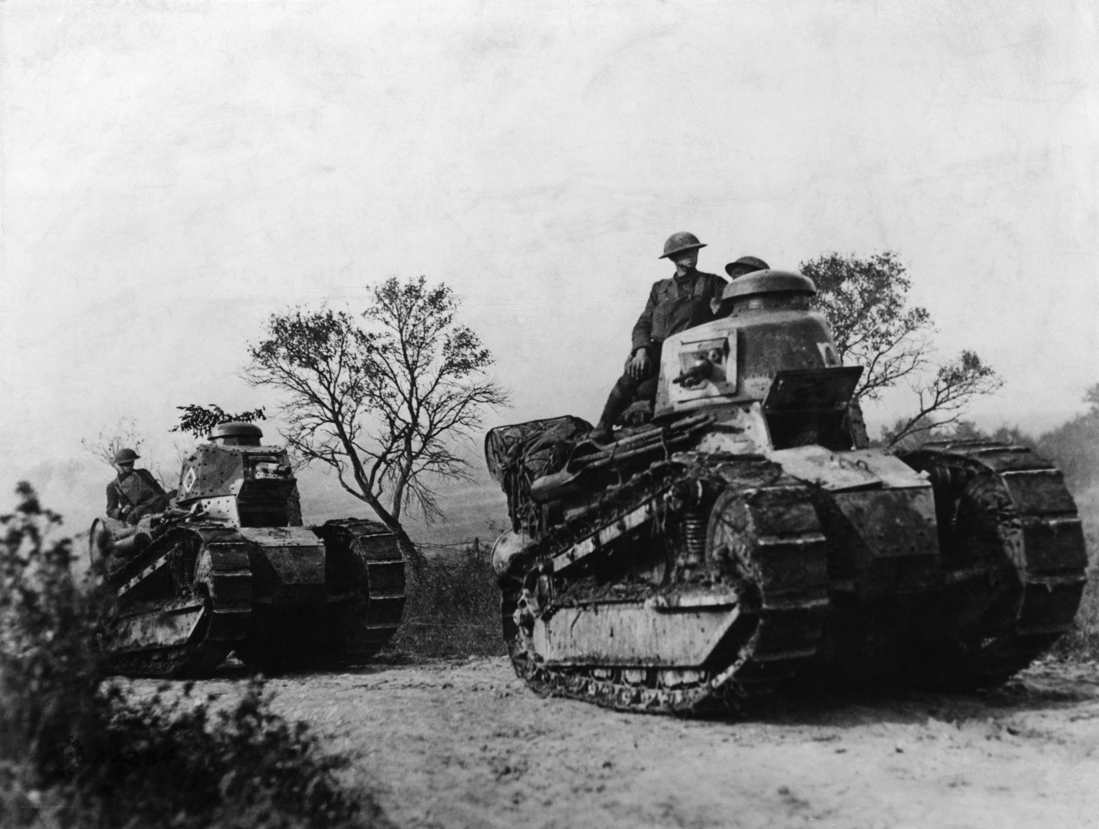 French tanks in World War I
