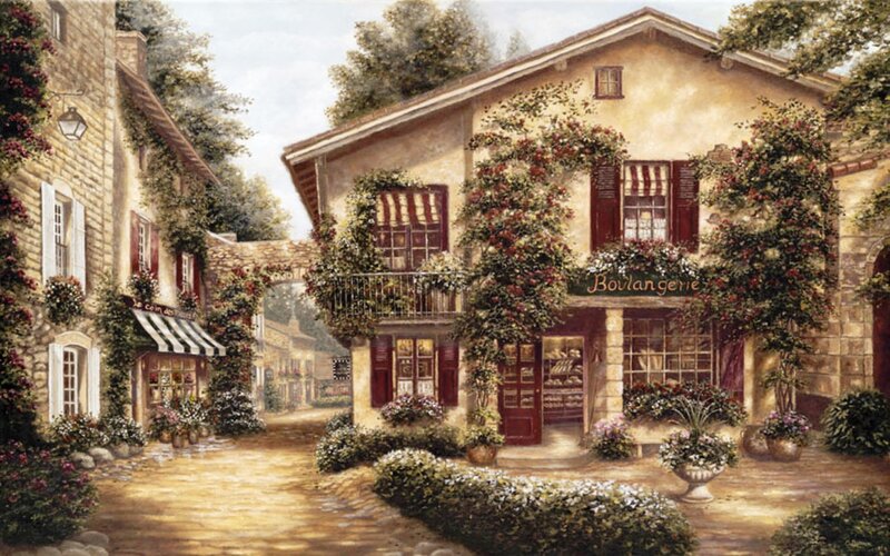 French Village Street