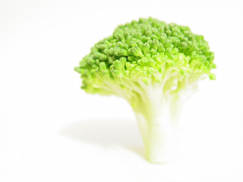 Fresh broccoli floret
