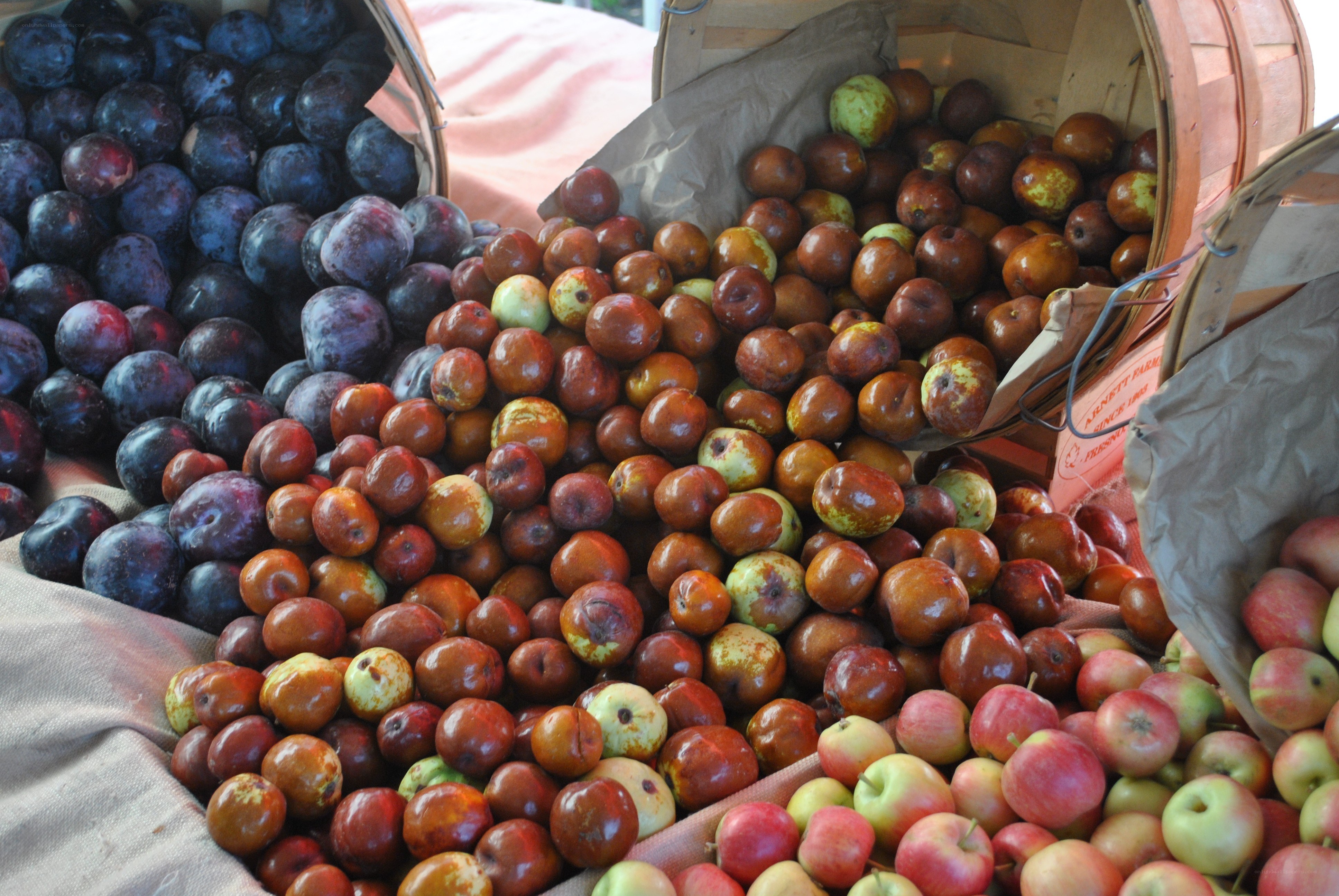 Fresh fruit at a market