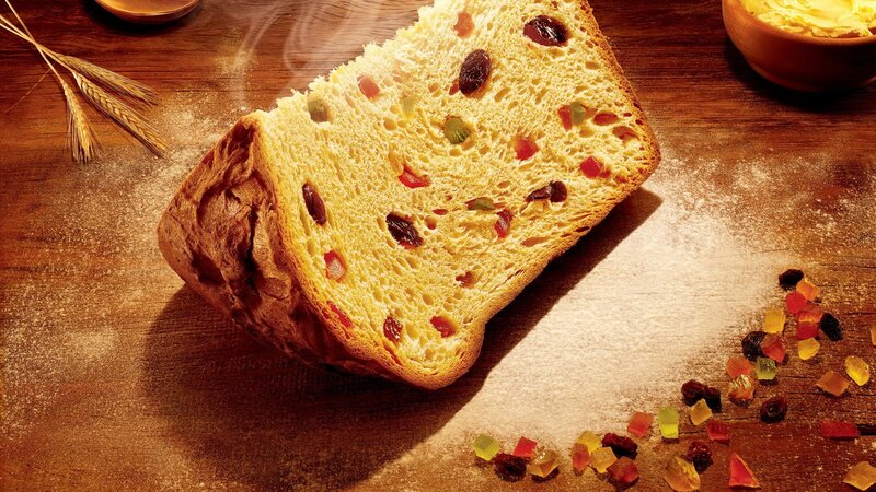 fresh fruit loaf bread