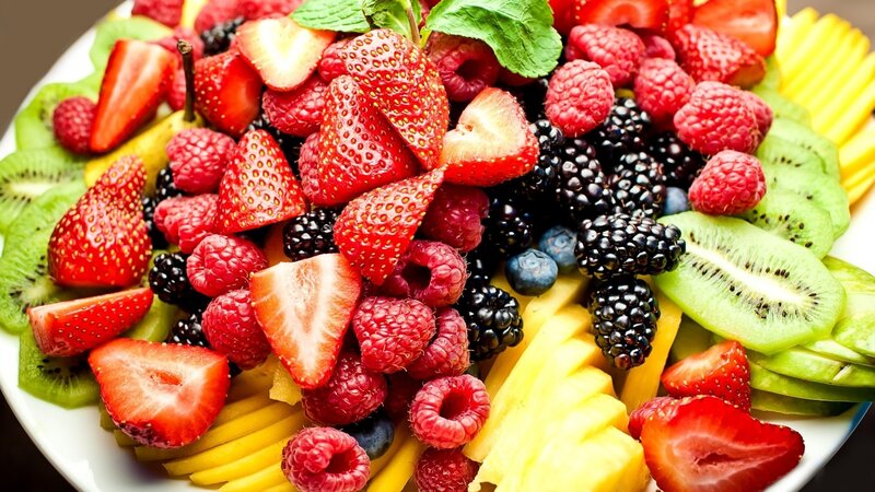 fresh fruit platter