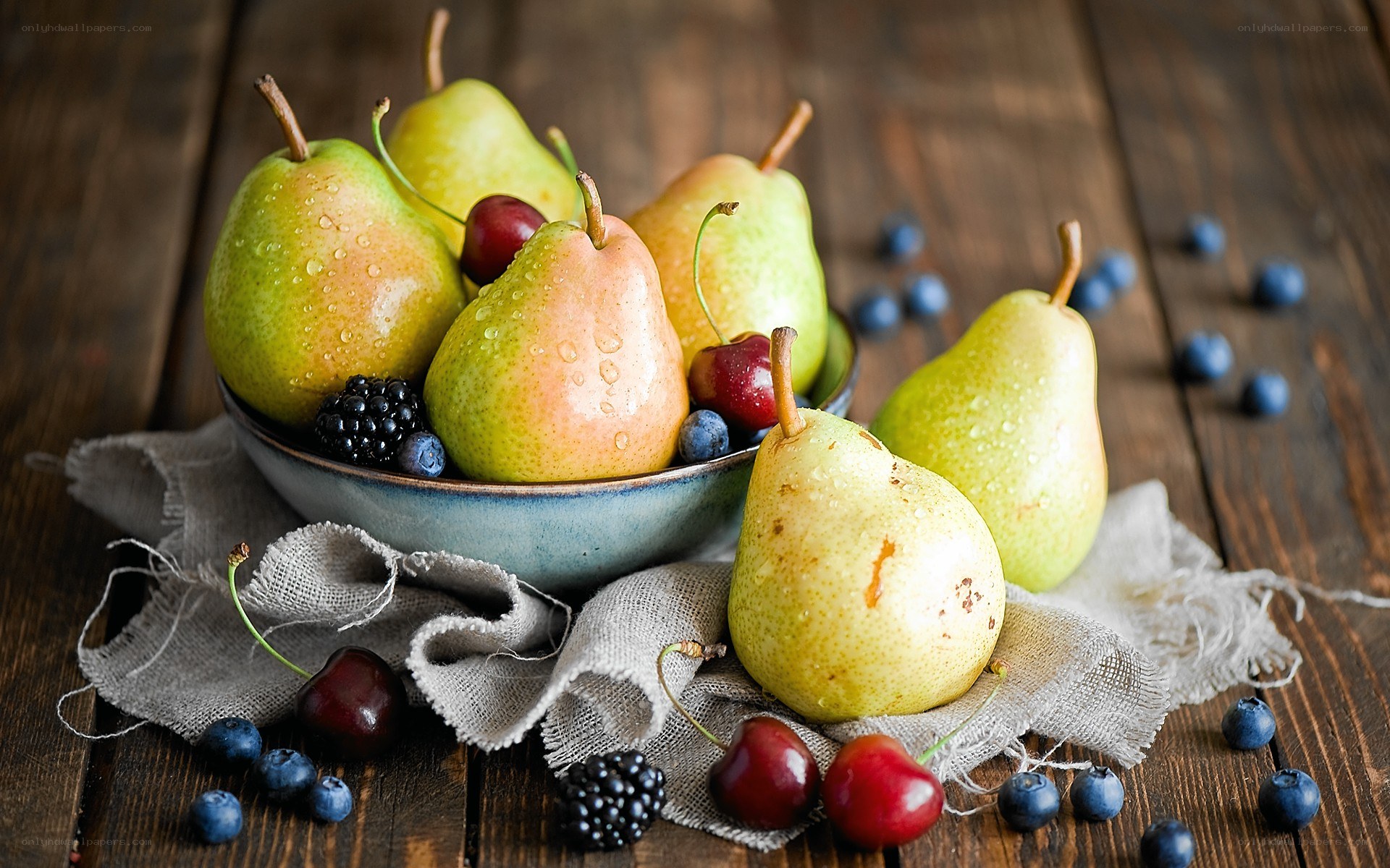 Fresh fruit still life