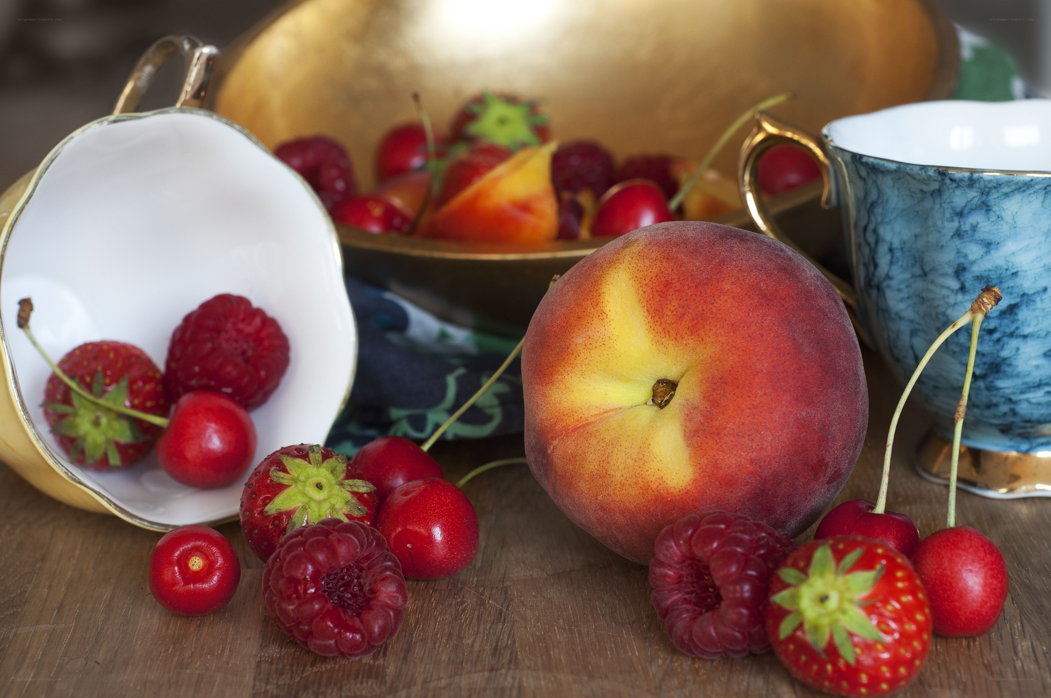Fresh fruit still life