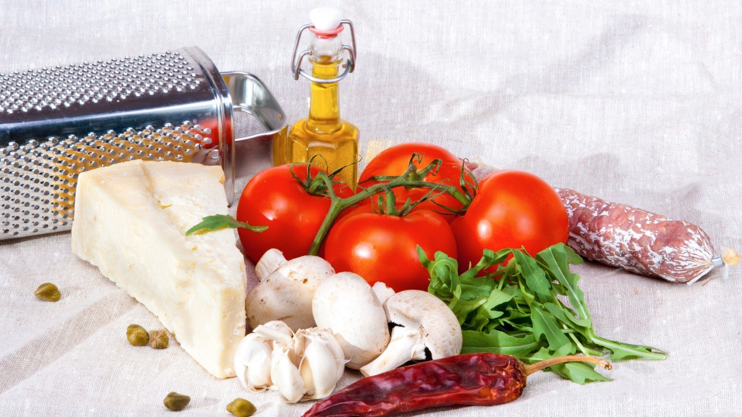 Fresh Italian ingredients