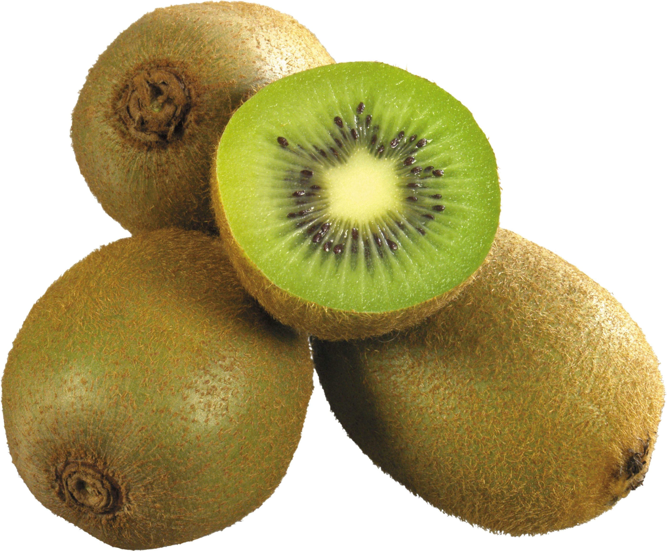 fresh kiwi fruits