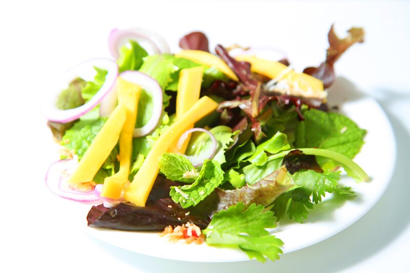 fresh mango salad
