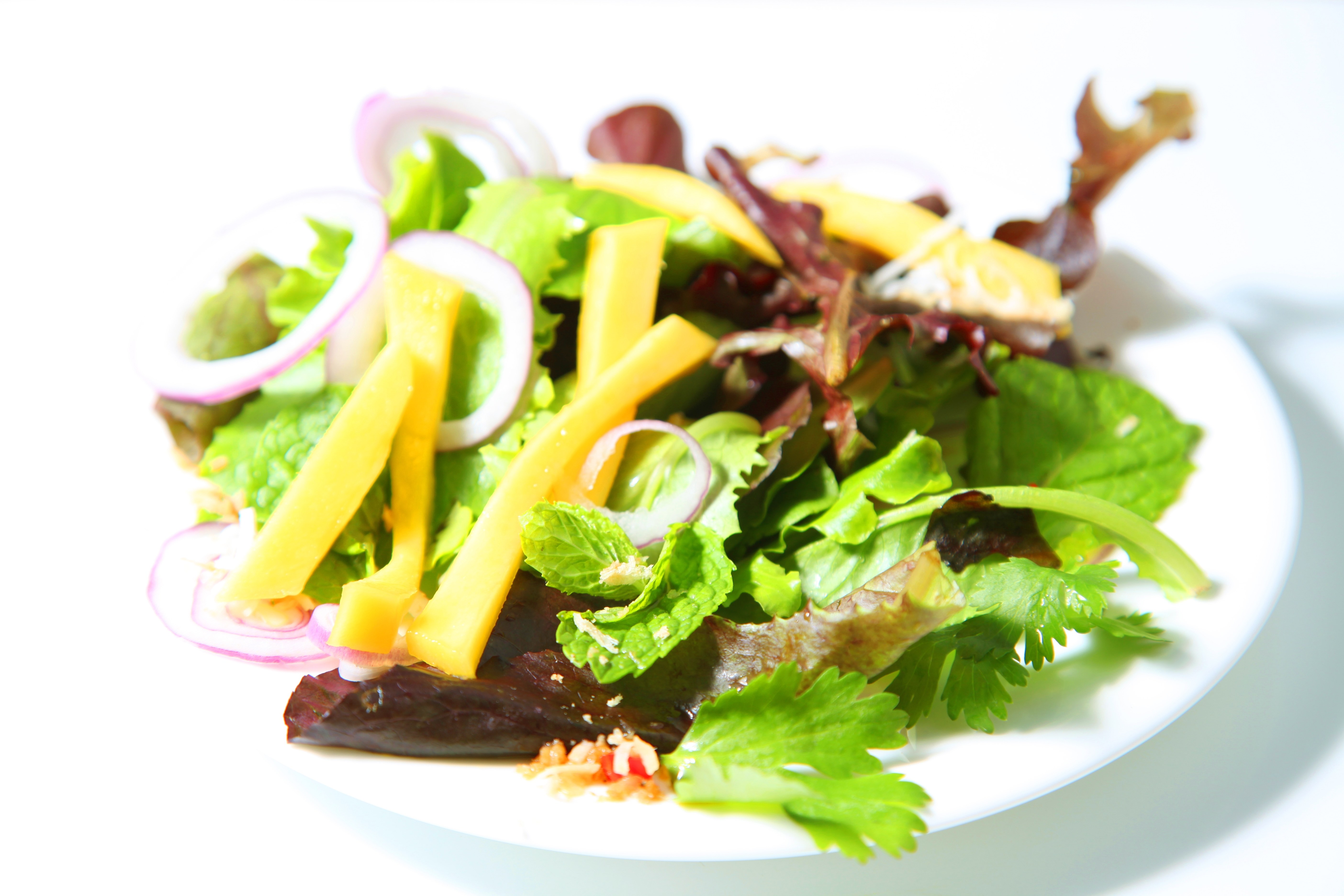 fresh mango salad