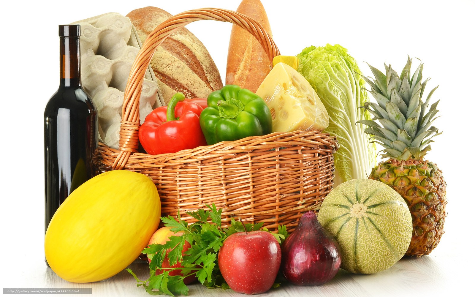 Fresh produce and groceries