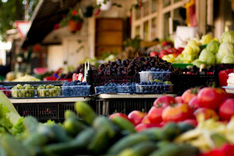 Fresh Produce at Market — Green