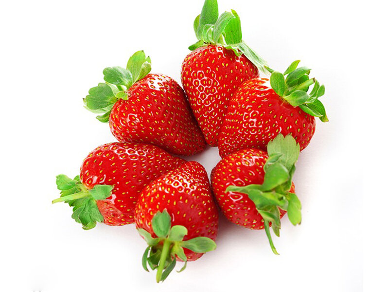Fresh Red Strawberries — Clean
