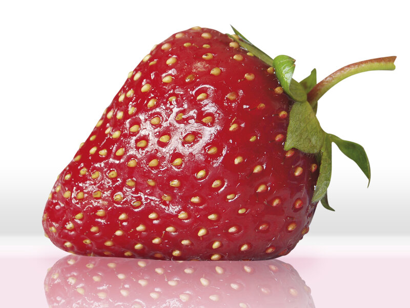 Fresh red strawberry