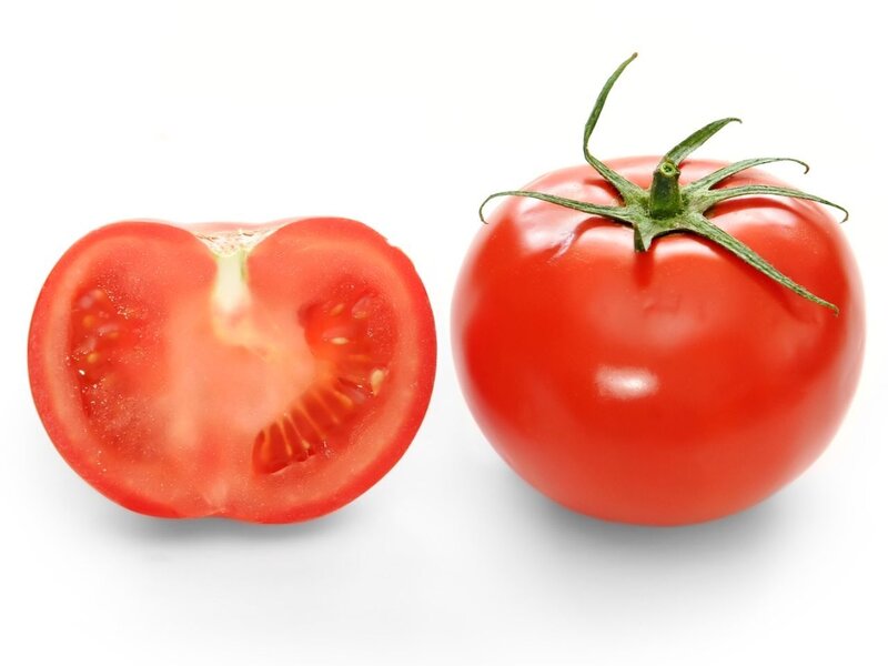 Fresh red tomatoes