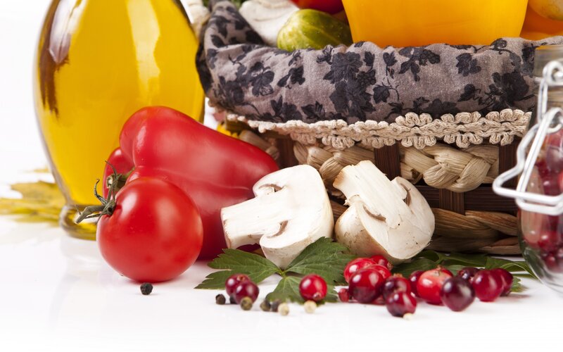 Fresh Vegetables and Berries