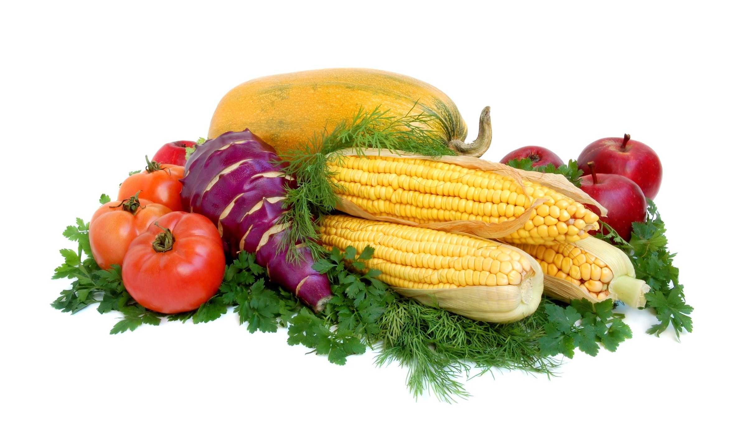 Fresh vegetables and fruits