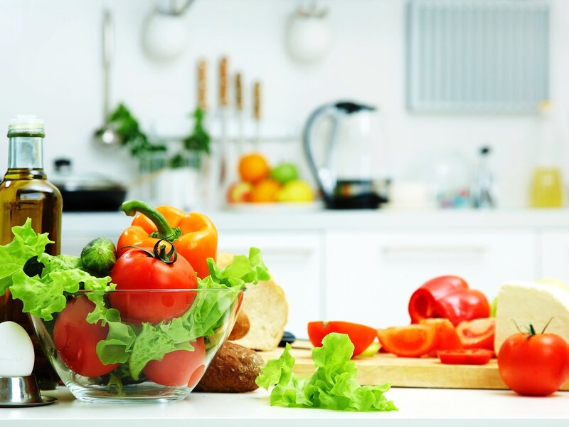 Fresh Vegetables in Bowl