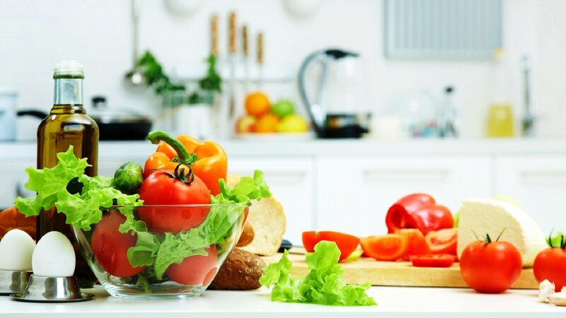 Fresh Vegetables on Counter