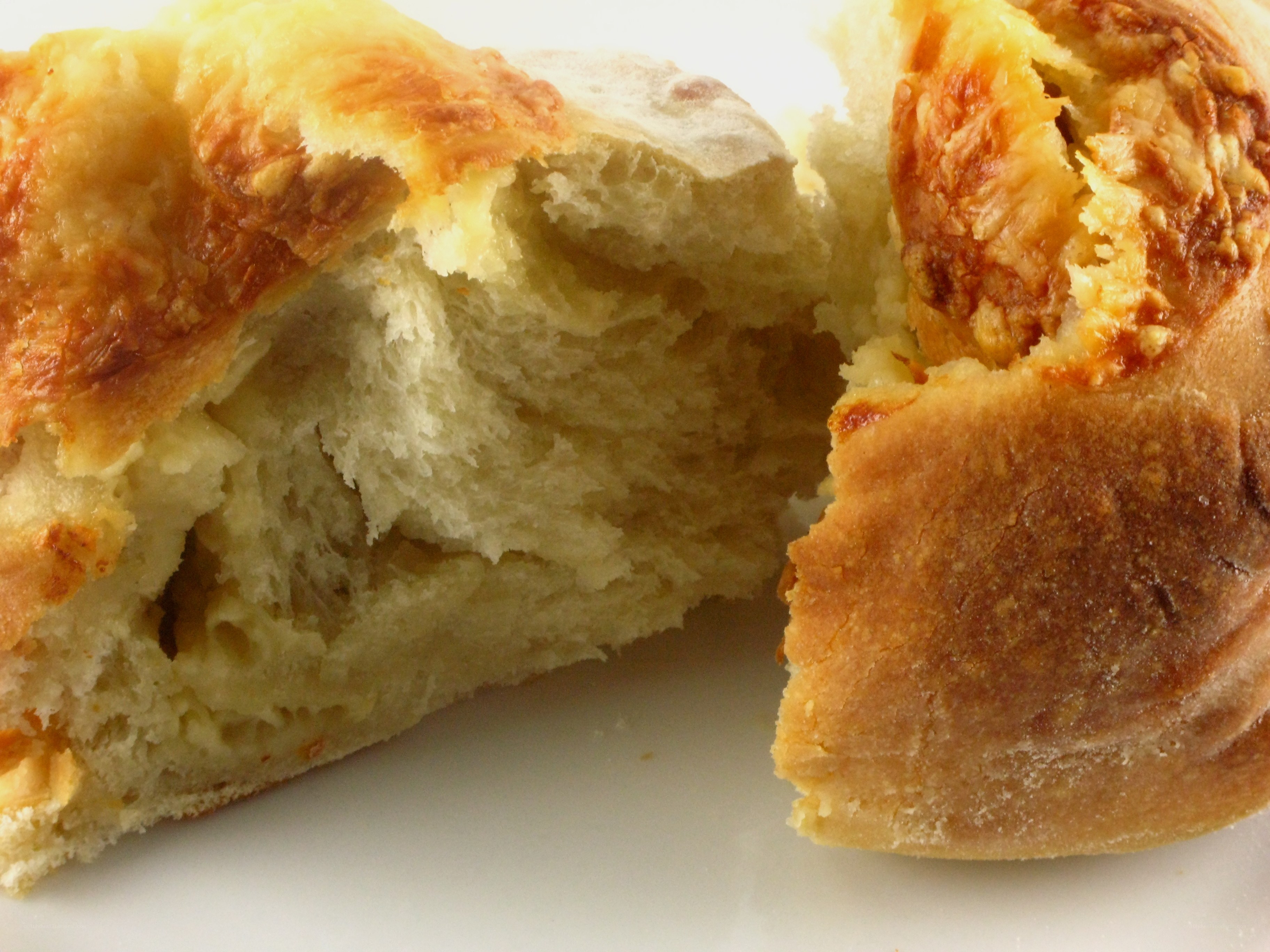 freshly baked bread roll