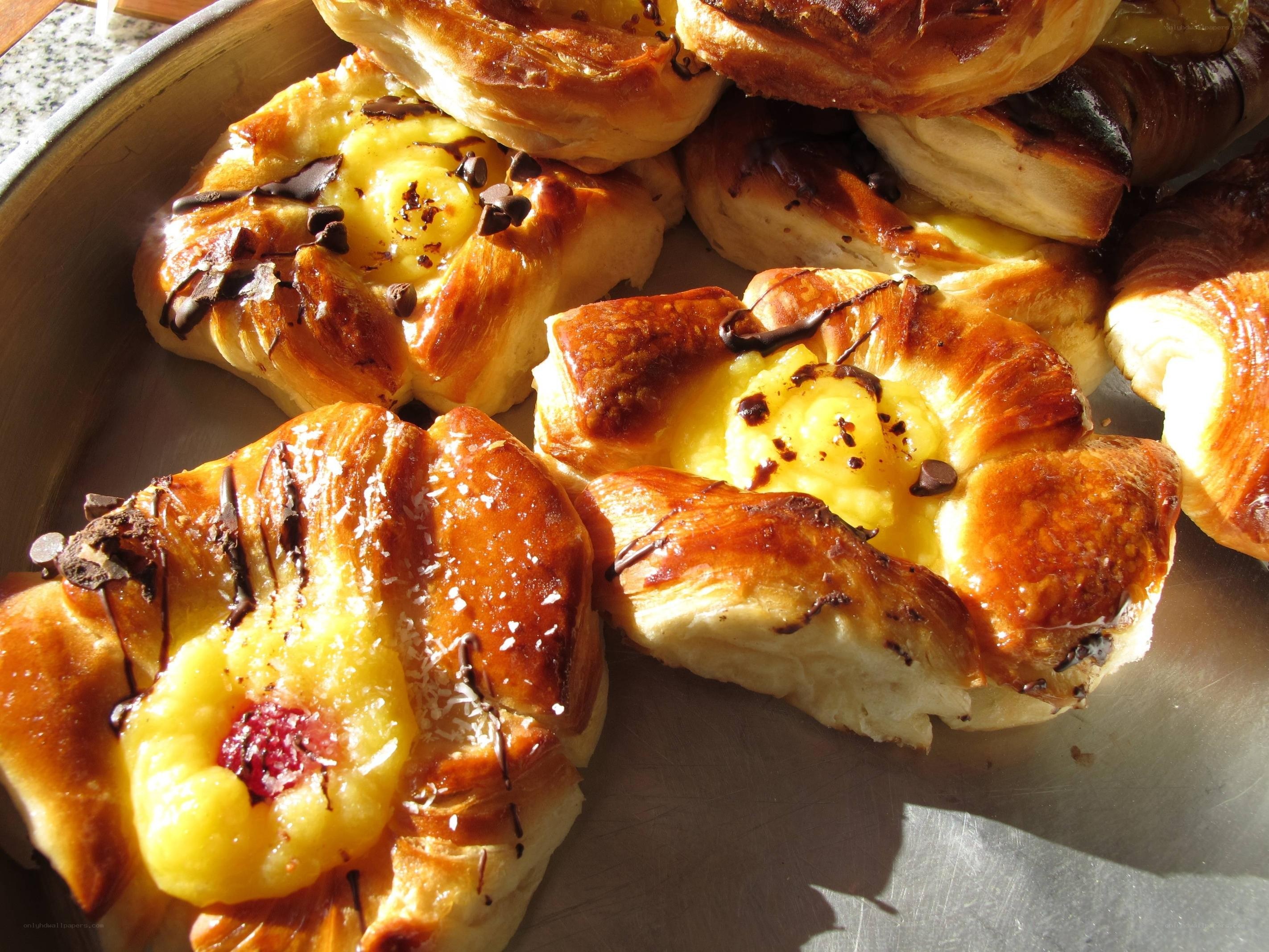 Freshly baked pastries