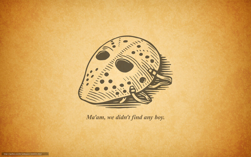 Friday the 13th mask art
