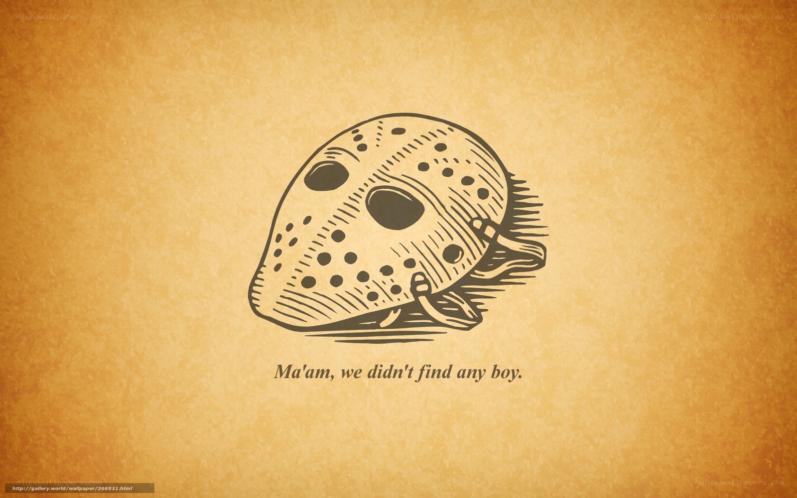 Friday the 13th mask art