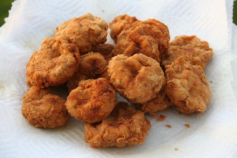 Fried Chicken Pieces — Brown