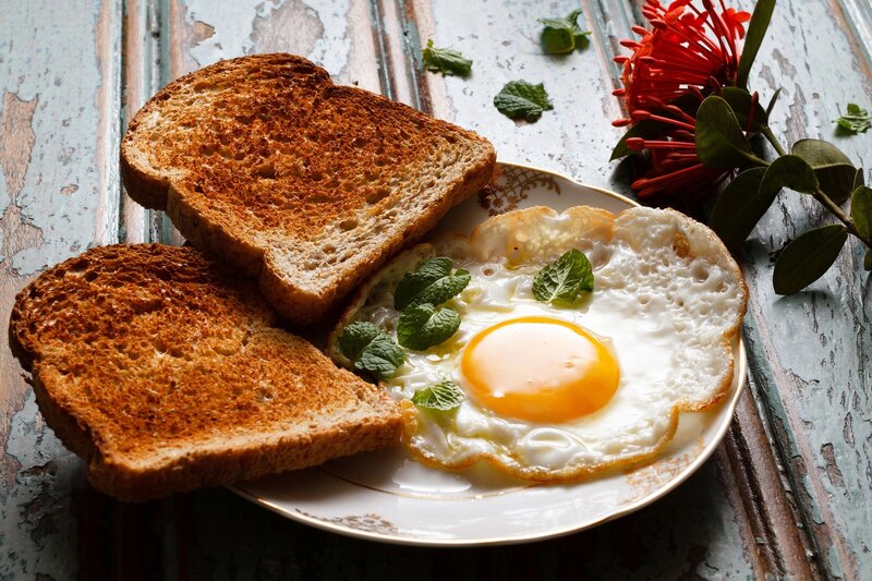 Fried Egg and Toast