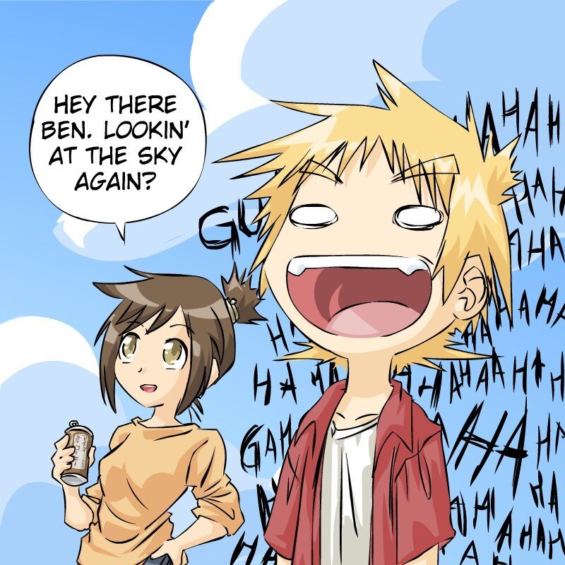 Friend teasing Ben