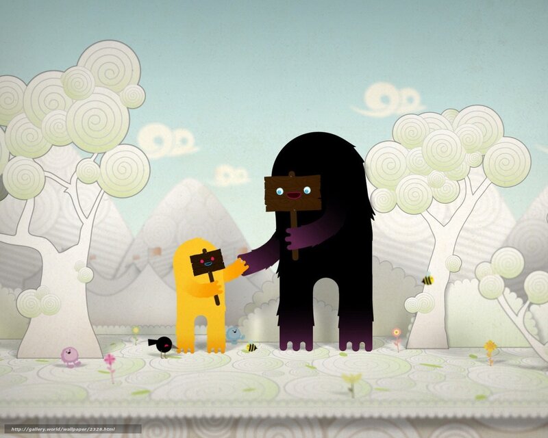 Friendly Monsters in a Whimsical Land