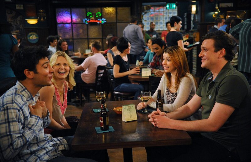 Friends at a pub