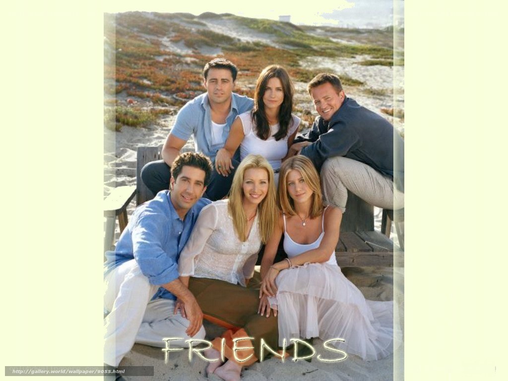 Friends cast on beach