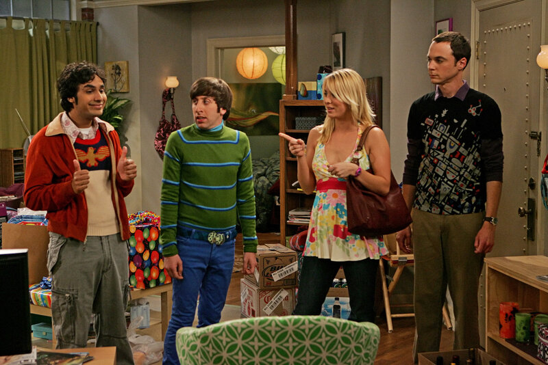 Friends in a living room