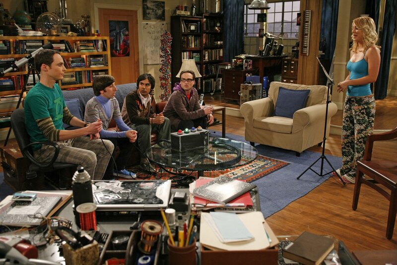 Friends in a living room
